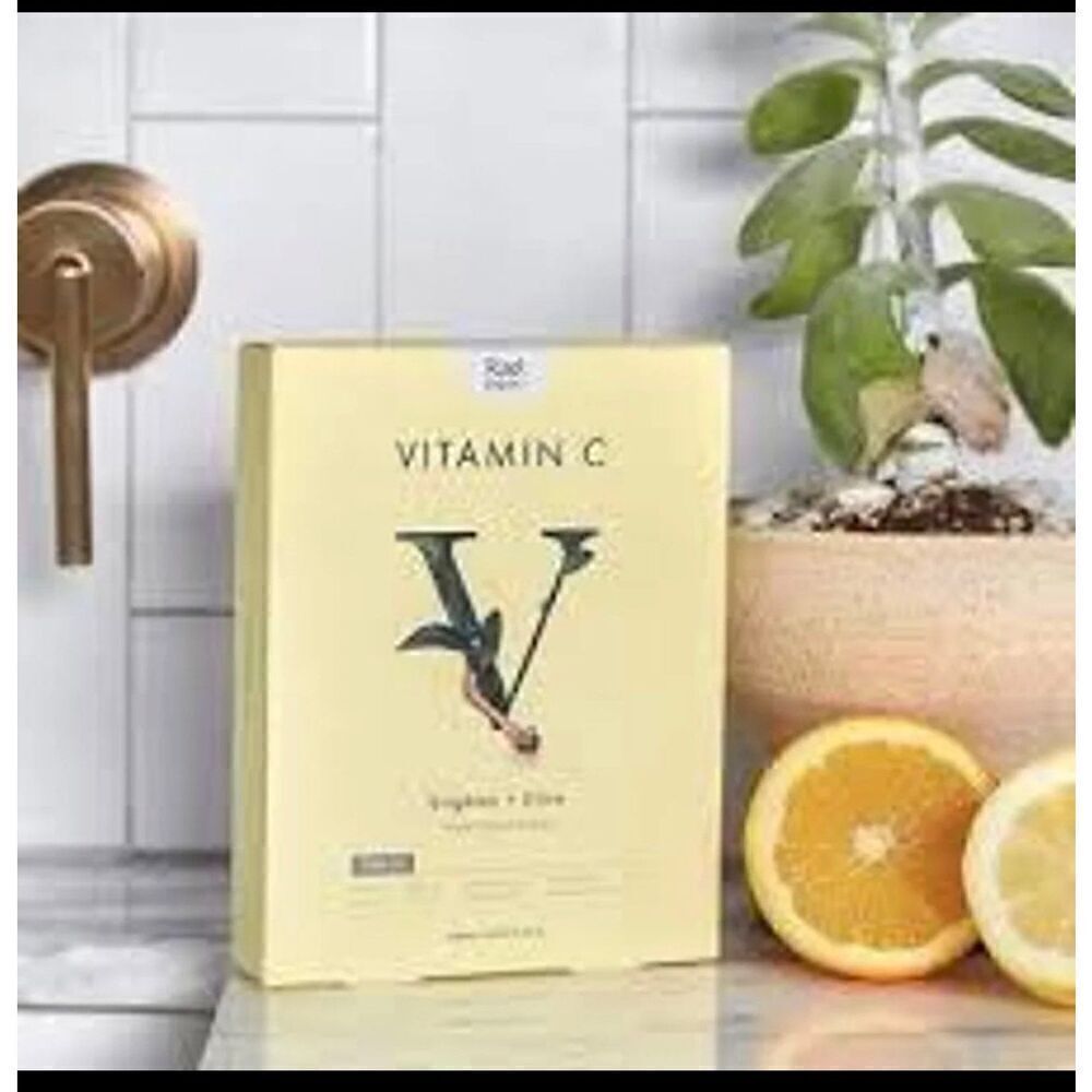 Rael Beauty Vitamin C Sheet face mask spa facial skincare anti aging wrinkle